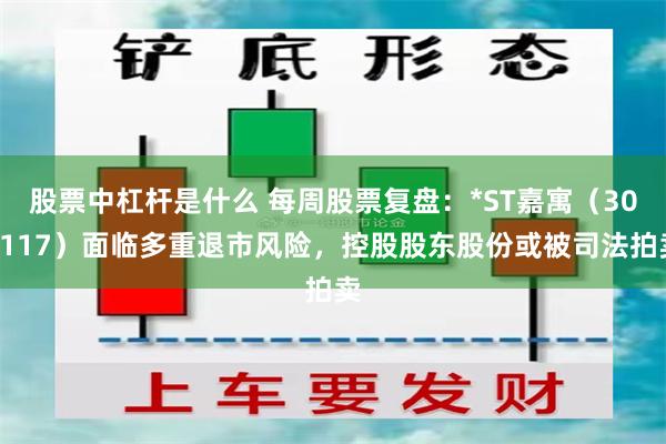 股票中杠杆是什么 每周股票复盘：*ST嘉寓（300117）面临多重退市风险，控股股东股份或被司法拍卖